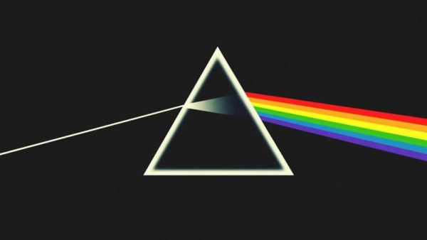 Tem melhor imagem de prisma do que a capa do disco "Dark Side of the Moon" da banda Pink Floyd?
